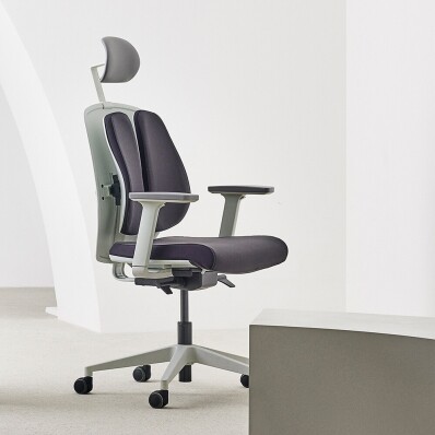 듀오백 알파 Alpha-HBDA-SW 사무용 컴퓨터 책상 의자