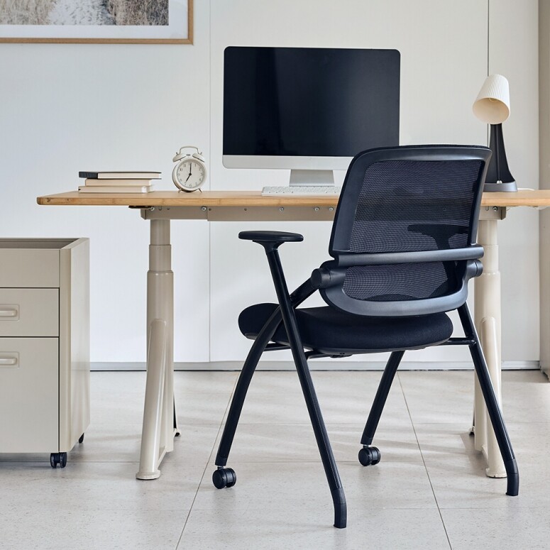 듀오백,듀오백 부스터 폴드 메쉬 접이식 스터디 체어 공부 의자