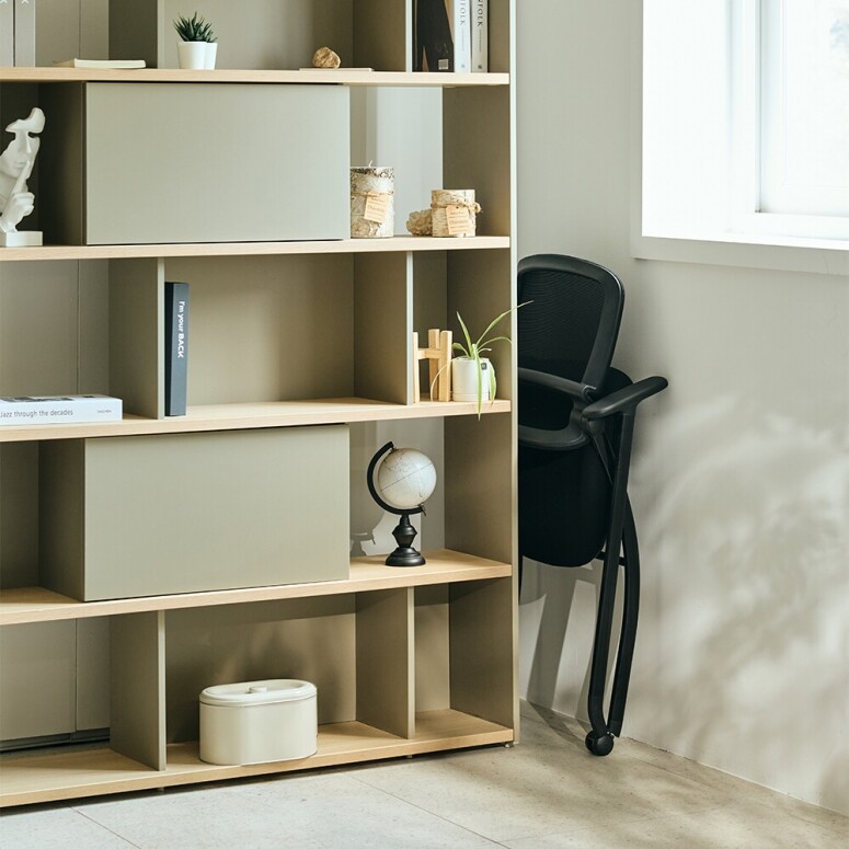 듀오백,듀오백 부스터 폴드 메쉬 접이식 스터디 체어 공부 의자