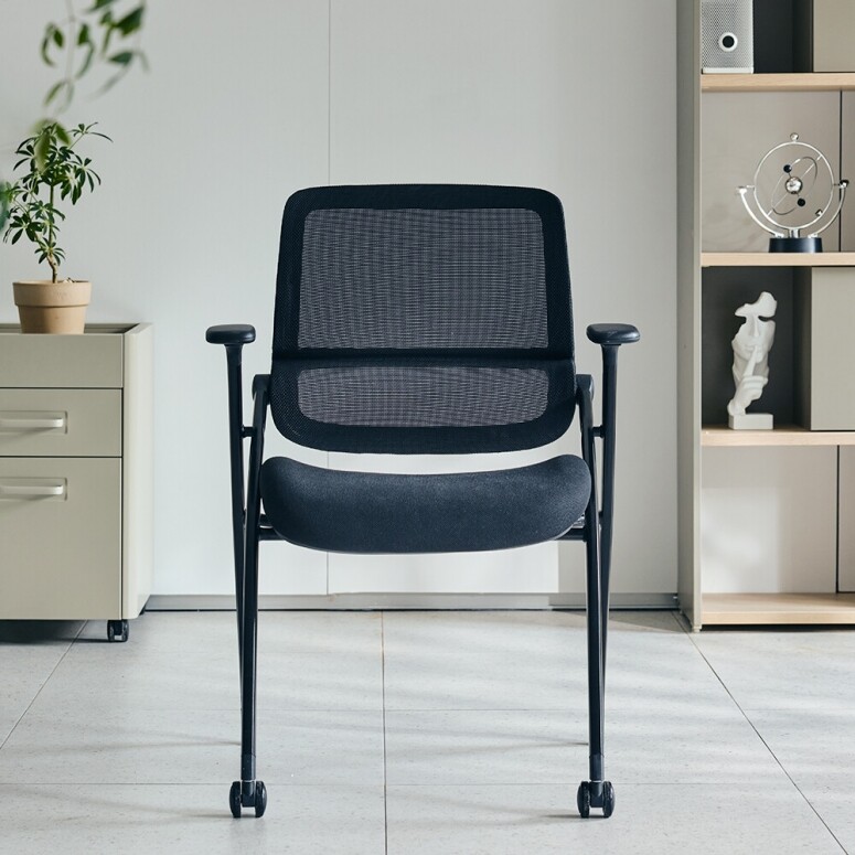 듀오백,듀오백 부스터 폴드 메쉬 접이식 스터디 체어 공부 의자