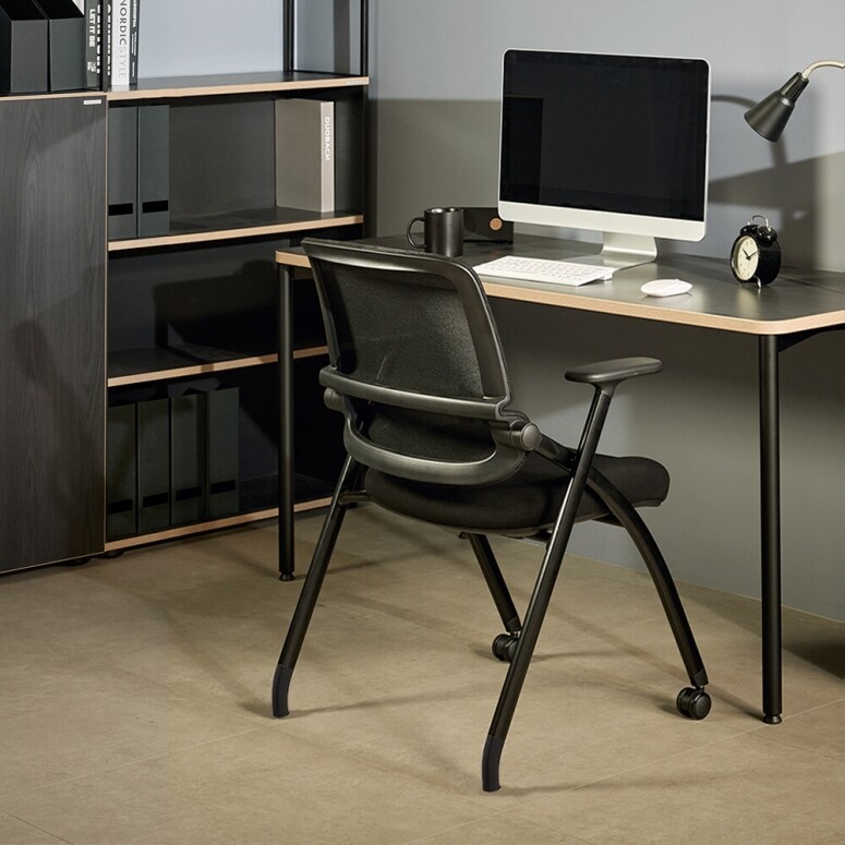 듀오백,듀오백 부스터 폴드 메쉬 접이식 스터디 체어 공부 의자