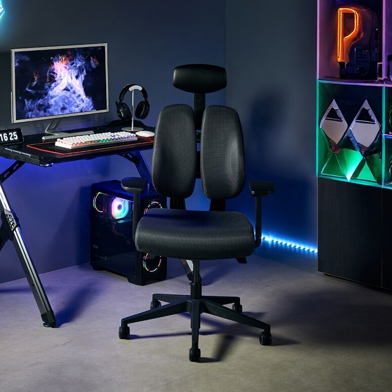 듀오백,[지스타 비밀특가][무료시공] 듀오백 게임즈 DX2-C 컴퓨터 게이밍의자 DX2-HDA-C