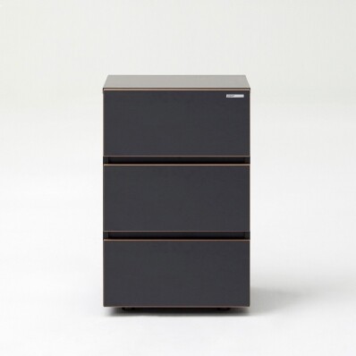 [비노출]듀오백 라이트오피스 PCB003 3단 거실 서재 책상 서랍 서랍장